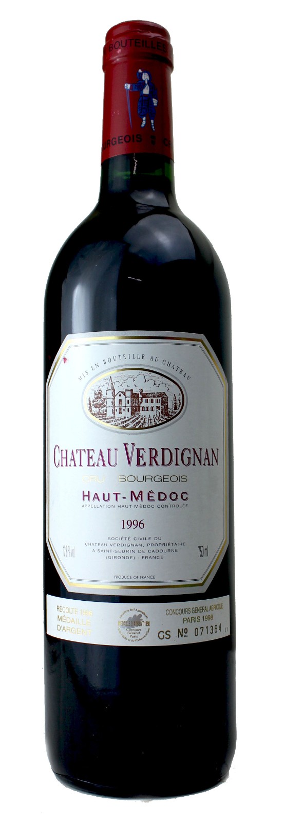 Chateau Verdignan, Red Wine , 1996 | Vintage Wine and Port